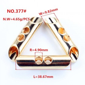 Bronze/Gold/Platinum/Matte black/Rose Gold/White/Glossy black-Alloy End Stopper