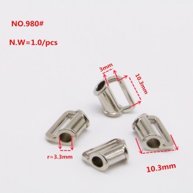 Platinum/Gold/Matte black/Bronze/White/Glossy black/Rose Gold-Alloy End Stopper Platinum/Gold/Matte black/Bronze/White/Glossy black/Rose Gold-Alloy End Stopper